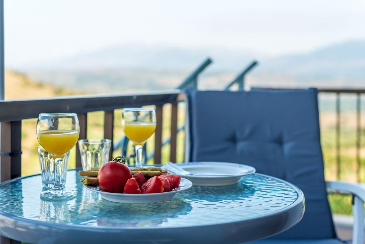 Bella-Maria At Aptera With Mountain And Sea View !! Chania  Exterior foto