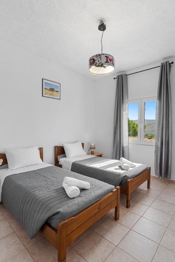 Bella-Maria At Aptera With Mountain And Sea View !! Chania  Exterior foto